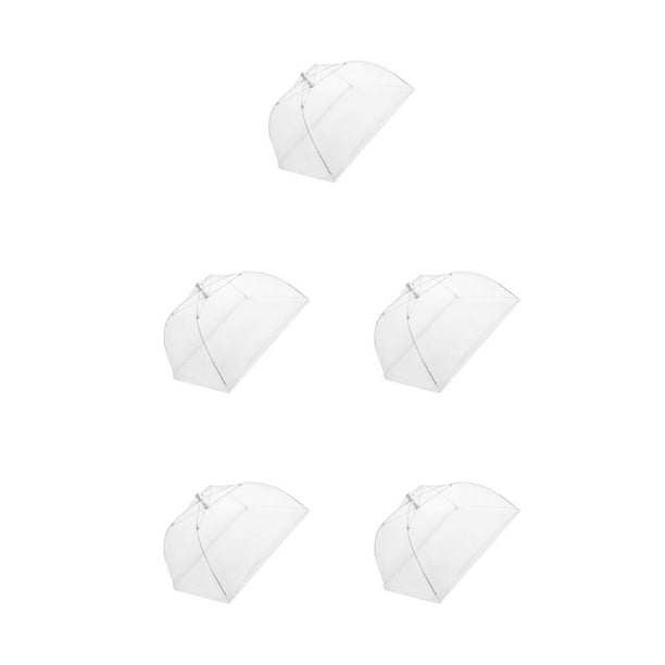 Yuarrent Cubierta de malla para alimentos, de cocina plegable para el hogar, paraguas, Protector de placa reutilizable, malla para encimera, Type2 NO2 Yuarrent CBP136646