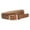Brown, variant on Glossy Pattern Leather Belt for with Square Buckle Decorative Waistband Chain Belts for Women Belt Size 46 Mans Leather Belt Mechanic Belts for Men Mens Leather Belt Dress Leather Hippo Belt