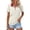 White, variant on Soyumi Short Sleeve Polo Shirts for Women Tennis Golf Shirt Business Casual Loose Collared V Neck Top Blouses, Beige