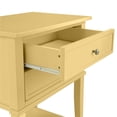 thumbnail image 6 of Franklin Accent Table with 2 Drawers, Yellow, 6 of 7