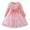 Pink, variant on Staki Girls Blue Toddler Girls Tutu Dress Multi-Layers Tulle Long Sleeve Princess Dress(Pink,2-3 Years)