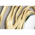 thumbnail image 3 of Zuo A12211 Aqua Round Mirror, Gold, 3 of 5