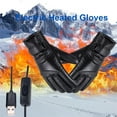 thumbnail image 4 of Heated gloves gloves winter gloves Electric Heated Gloves,Portable Battery Heating Thermal Gloves,Waterproof Touchscreen Gloves For Cycling,Motorcycle,Hiking,Snowboarding Outdoor Winter Sport Fragarn, 4 of 5