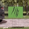 thumbnail image 7 of Effete Feline Claw Marks Scratch Lawn Yard Sign, 7 of 7