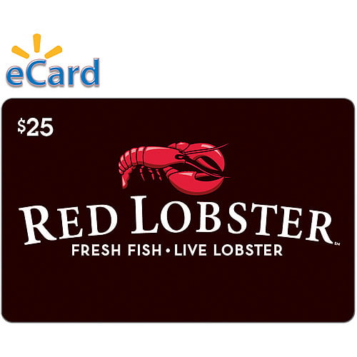 Red Lobster $25 Gift Card (email