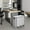 60L 20*3 37.60*63.00*58.90CM, variant on Kitchen Trash Can,2 Compartment/3 Compartment Stainless Steel Kitchen Trash Can,Waste Bin with Removable Inner Wastebasket for Living Room Home Office