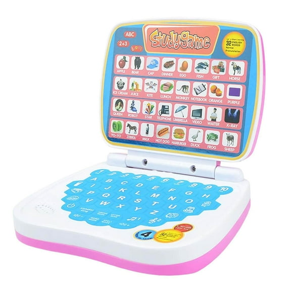 Multifunction English Early Education Study Game Toy Laptop Computer for Kid