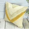 thumbnail image 2 of India House-Throw Pillow Cover Decorative Sofa Pillowcase Boho Handmade Tassel Cushion Case for Couch, Bedroom ,Car- 18x18 inch, 2 of 4