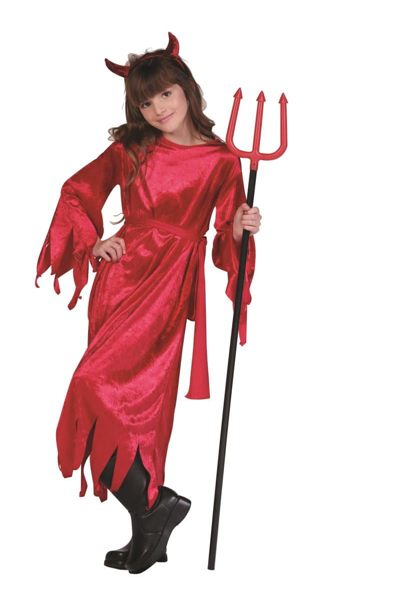 Halloween Costume Accessory Glitter Pitchfork Forum 24" Red 
