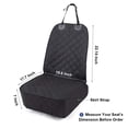 thumbnail image 2 of Funda de asiento de coche para perros HONEST OUTFITTERS impermeable para asiento delantero, 2 of 5