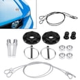thumbnail image 2 of Hood Pin, Hood Pin Lock Car Racing Hood Pin Lock Easy Use Push Button Hood Pin Lock Kit Hood Pins  Durability  For Car Interior For Car Lovers, 2 of 8