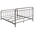 thumbnail image 6 of Livingston Eastern King Panel Metal Bed Dark Bronze, 6 of 9