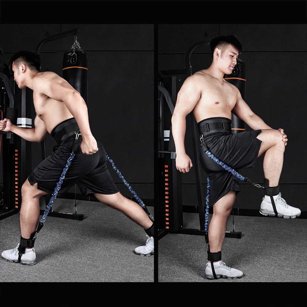 Baggra Vertical Jump Strength Training Resistance Bands Set for Football Basketball Leg Enhancement