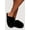 BLACK, variant on Women's Fuzzy Round Toe Slippers