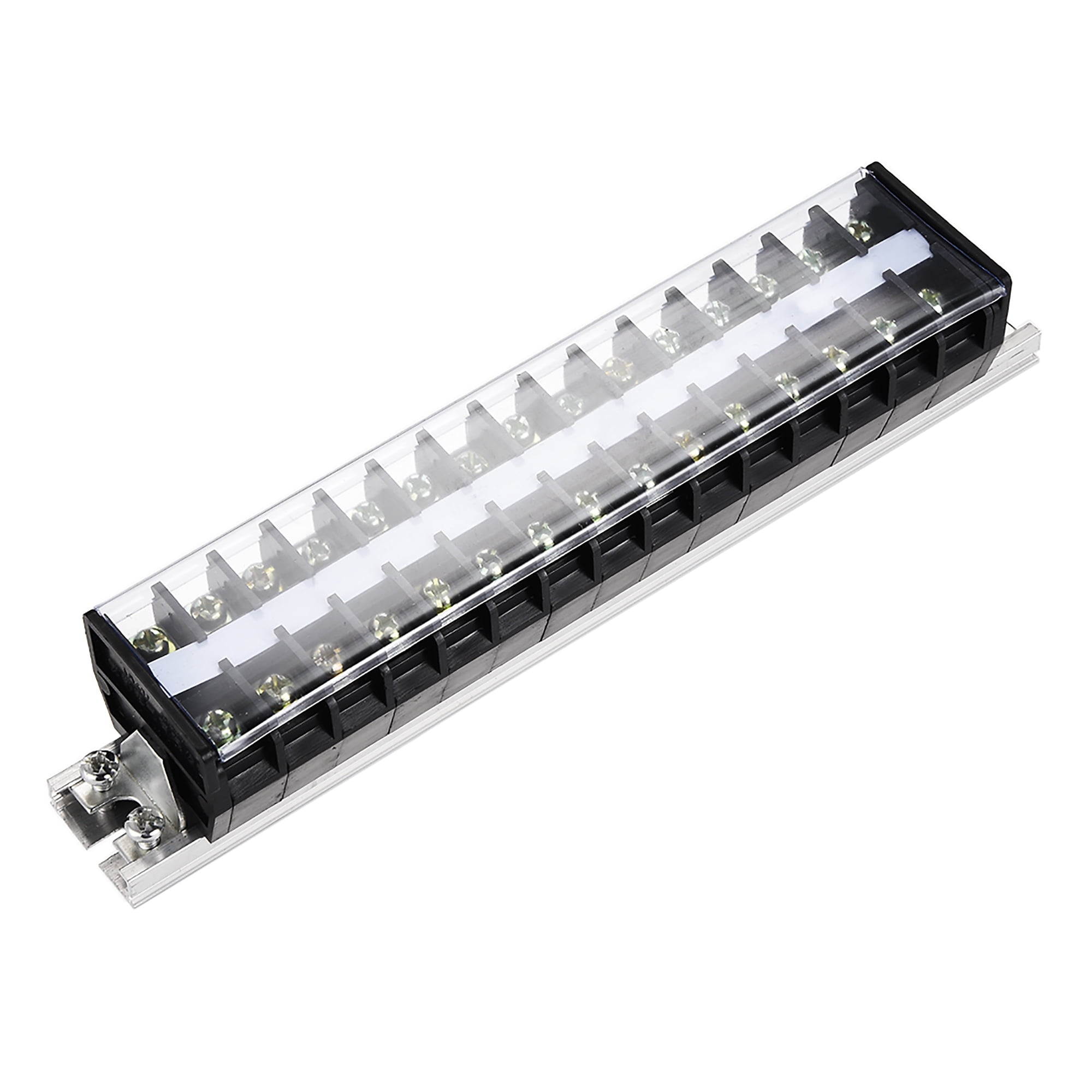 UK5N DIN Rail Terminal Blocks 800V 41A Gray for 2410 AWG , 5Pcs