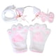 thumbnail image 1 of Juego de Cosplay de , guantes, pinza para el pelo, cola, pajarita, disfraz Salvador Guantes de garra de pata, 1 of 10
