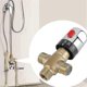 thumbnail image 4 of Válvula mezcladora termostática de latón macizo G1/2 para sistema de ducha, control de temperatura del agua, control de termostato de lavabo., 4 of 5