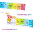 thumbnail image 3 of Organizador de pastillas de 7 días 2 veces al día, pastillero semanal de gran capacidad dos veces al día, pastillero con 14 divisores, soporte para medicamentos, 3 of 6