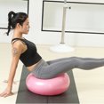 thumbnail image 4 of Comaie Donut Ball，Donut Exercise, Workout, Core Training, Swiss Stability Ball for Yoga, Pilates and Balance Training in Gym, Office or Classroom. , 50 cm W x 28 cm, 4 of 5