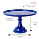 thumbnail image 4 of Soporte para tartas de melamina de 11 pulgadas, elegante expositor de postre reutilizable para bodas, cumpleaños, baby shower y brunches | Plato redondo ligero, duradero y, 4 of 7