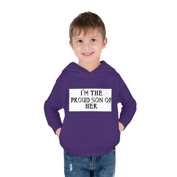 Toddler Pullover Fleece Hoodie