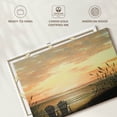 thumbnail image 6 of Elephant Stock Sunset Chairs Wall Art - Horizontal Canvas Wall Art - Living Room Wall Decor - Beach Canvas - Gray And Orange Decor By Bruce Nawrocke - 12" x 8", 6 of 8