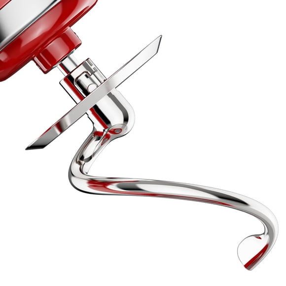 Gancho de masa en espiral para batidora de pie KitchenAid GVODE de acero inoxidable