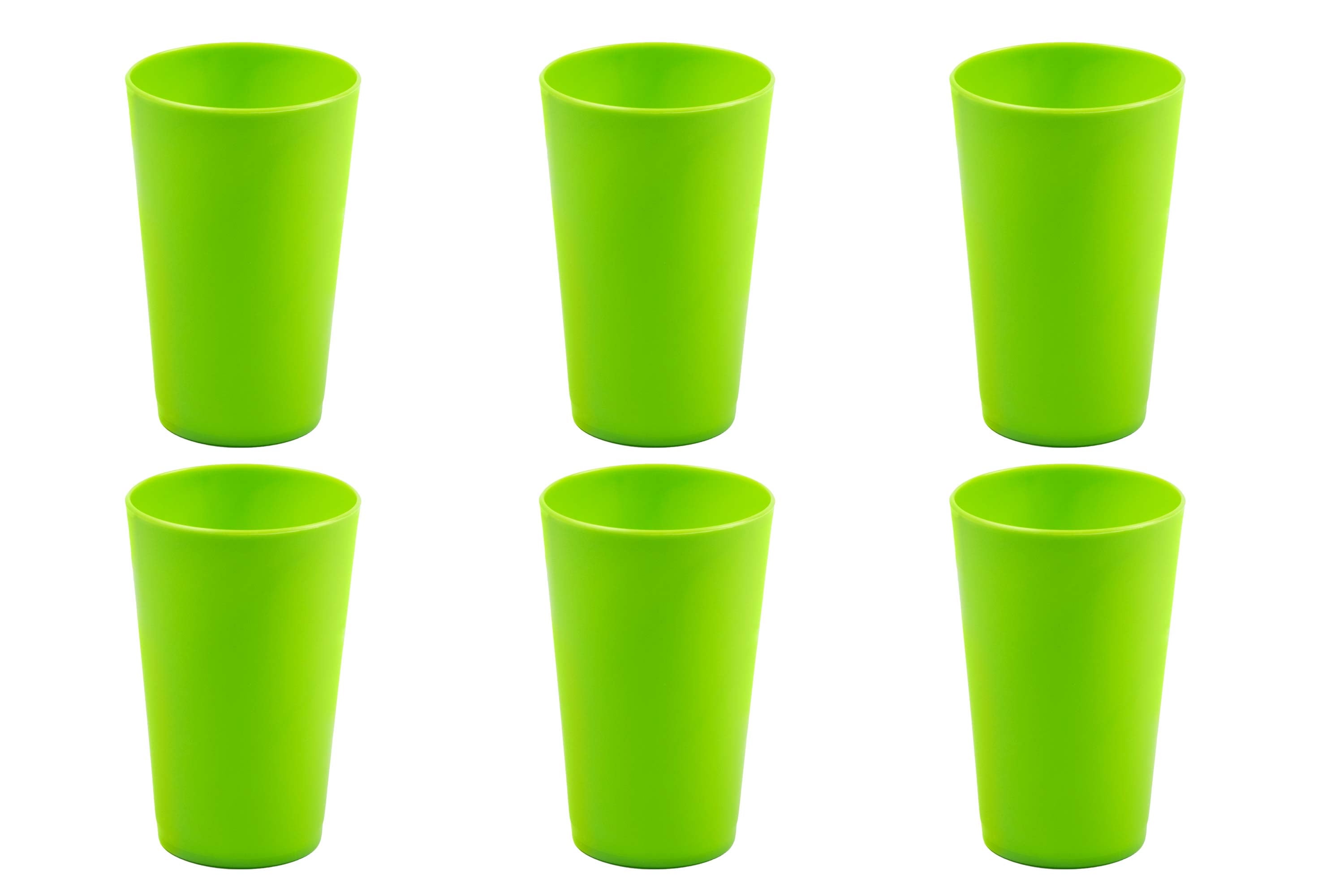 Reusable Cup PS Lime Green Clear Ø7,3cm 220ml (50 Units)