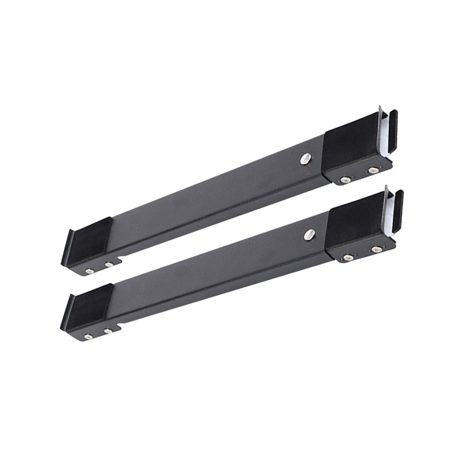 Applicable to Home Appliance Rollers Mobile Base Extendable Bracket Universal Heavy Duty Easily Move Furniture Refrigerator Washing Machine S Black Directional