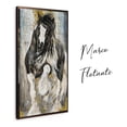 thumbnail image 3 of Cuadro Caballos Abstracto Colores Moderno En Lienzo Canvas Opción De Enmarcado Tintas Ecológicas, 3 of 4
