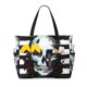 thumbnail image 1 of Easygdp Watercolor Skull Bolsa de Viaje de Playa de Gran Capacidad, Bolsa Tote Perfecta para la Playa, Escapadas de Fin de Semana y Viajes, 1 of 7