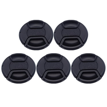 5 Pcs Lens for SLR Lenses Universal Lens Cap Practical Lens Cover DSLR Camera Cap Keepers Front Lens Lens Cover