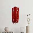 thumbnail image 2 of Corded Wall Telephone for Kitchen Red, 2 of 8