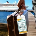 thumbnail image 5 of Durable Travel Luggage With Secure Stainless Steel Loops And Transparent ID Card Holder For Easy Identification, 5 of 5