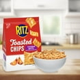 thumbnail image 4 of RITZ Toasted Chips Roasted Garlic Crackers, Party Snacks, 8.1 oz - 2 Pack, 4 of 5