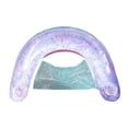 thumbnail image 1 of Flotadores de piscina, salón inflable para piscina, colchoneta inflable portátil para playa, colchón de aire, juguete al aire libre para verano al Rosa, 1 of 9