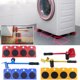 thumbnail image 1 of Xihbxyly Kit para Mover Muebles, Herramienta 5 En 1 de Alta Resistencia, Ruedas para Mover Muebles, Fácil de Usar, No Daña El Piso, Opciones Rojo/Azul/Amarillo, Práctico y Compacto, Juego de 4 Piezas, 1 of 2