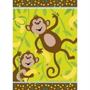 Creative Converting Monkeyin' Around Plastic Tablecover
