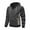 Dark Gray, variant on Xdegoge Color Block Mens Zip Up Hoodies Athletic Jackets Casual Hooded Sweatshirts Long Sleeve Track Top with Side Slant Pockets for Workout Running Jogging Activewear