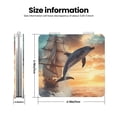 thumbnail image 3 of Easygdp Sailing Dancing Dolphin Travel Makeup Mirror, 2X Magnifying Mirror 2-Sided Travel Essential Mirror, Magnetic Portable Mirror-Square, 3 of 9