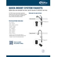 thumbnail image 2 of Proflo Pfxc1701 Kiger 1.8 GPM Single Hole Bar Faucet - Black, 2 of 5