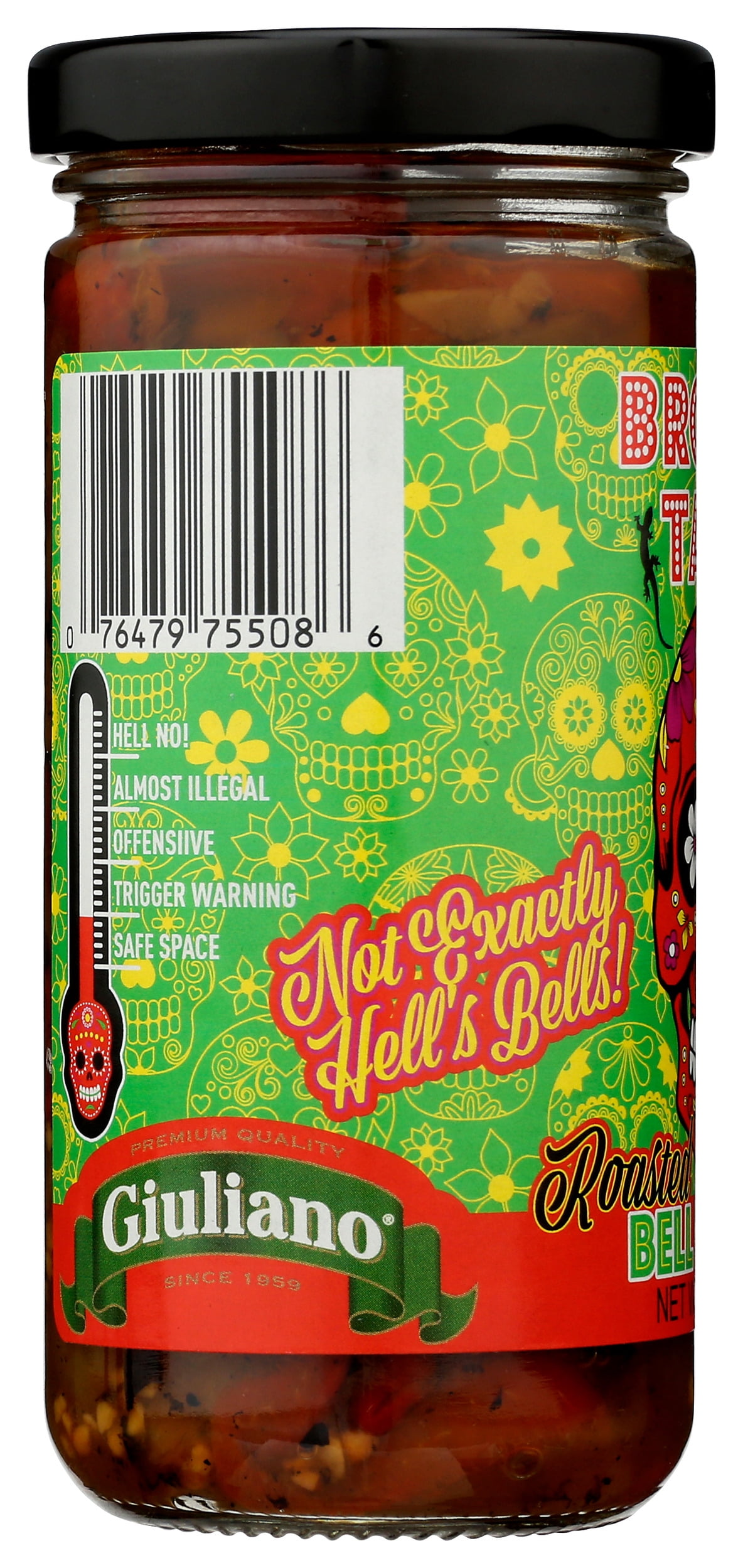 Pack of 6, Broken Taco Roasted Bell Peppers, 8 oz