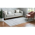 thumbnail image 3 of Rugs.com Lattice Trellis Collection Rug – 4' x 6' White Low-Pile Rug Perfect For Living Rooms, Large Dining Rooms, Open Floorplans, 3 of 9