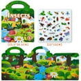 thumbnail image 4 of Portable Jelly Sticker Activity Book with Handle | 7 Educational Themes Including Animals | Reusable & Washable Stickers for Creative Play on Glass & Tile Surfaces, 4 of 4