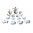 thumbnail image 1 of Mini House Tableware Set Accessory Miniature Teapot Model Kitchen Adornment 1/12 Scale Ceramic Scene Layout Dinnerware Kit Rose, 1 of 7