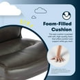 thumbnail image 5 of Serta Comfort Executive Big & Tall Ergonomic Office Chair Bonded Leather Brown, 5 of 8