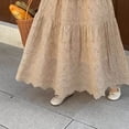 thumbnail image 5 of Boho Long Skirts for Women Hollow Out Embroidery High Waist Skirt Flowy Tiered Maxi Skirt Lightweight Vintage Fashion Skirts Business Casual Outfits Spring Summer 2026 Beach Vacation, 5 of 5