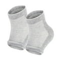 thumbnail image 1 of Calcetines hidratantes para talones, calcetines abiertos por delante, calcetines de gel para talones, calcetines sin dedos para talones, para mujeres con pies secos y duros, 1 of 3