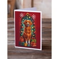 thumbnail image 2 of Nova Scotia Duck Toller Holiday Christmas Greeting Cards Pack of 8 7 in x 5 in, 2 of 3