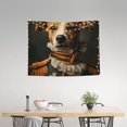 thumbnail image 2 of Kdxio Modern Cute Dog Wall Hanging Tapestries Banner For Bedroom College Dorm Home Living Room Party Decor 29X37 In, 2 of 8